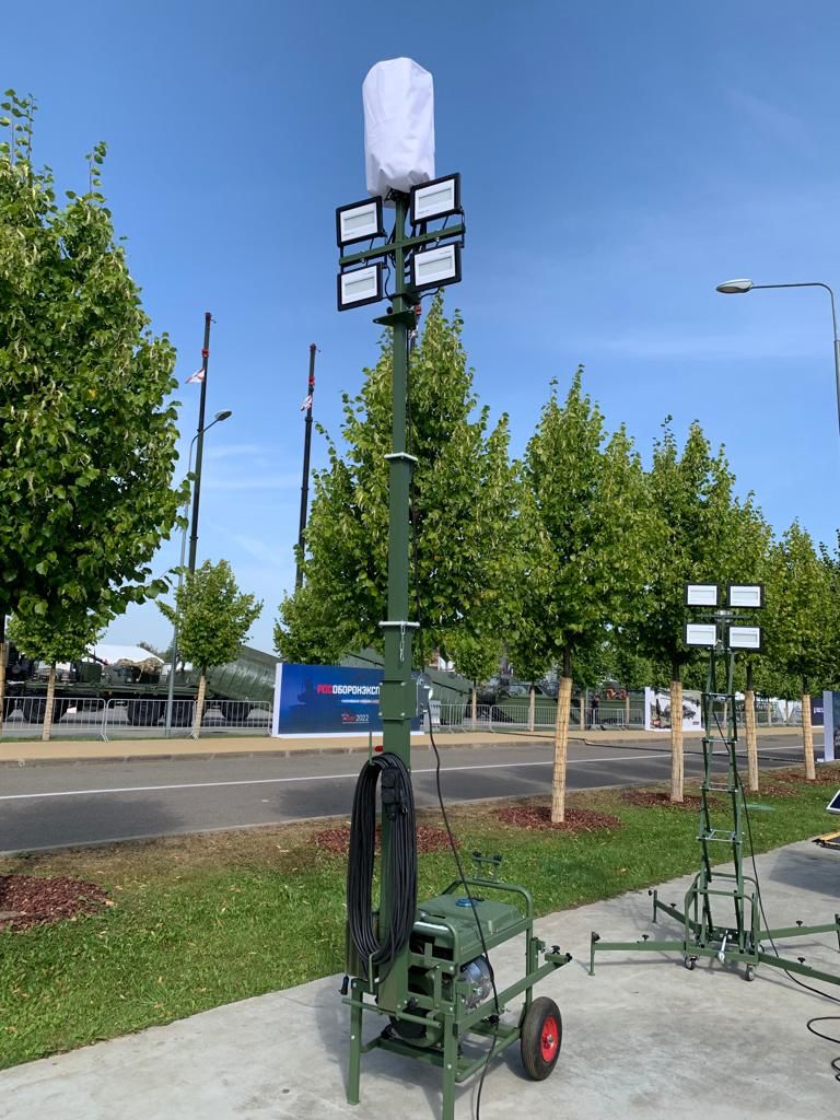 Мобильная осветительная установка МОУ-4,0Т-4х500(Г) 2,2(БГ)