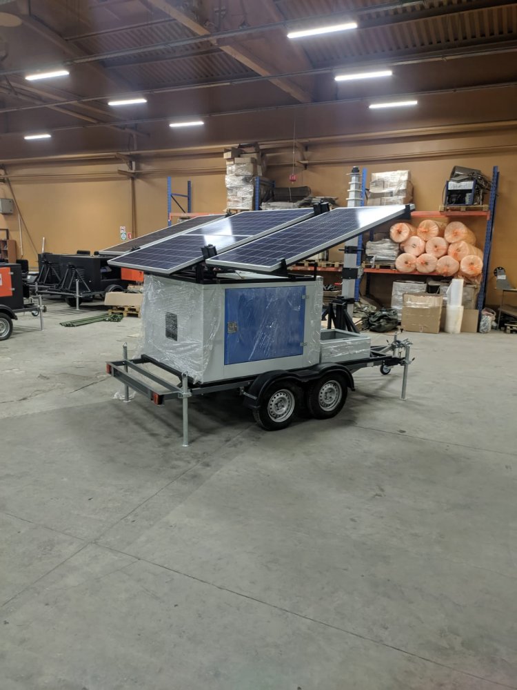 Мобильная платформа с гибридным электропитанием ПОУ 9 (ЭЛ) 5,0 (ДГ) СБ