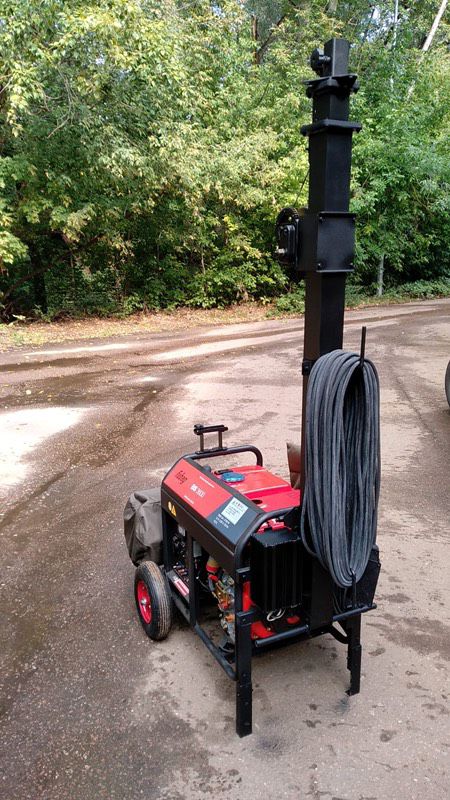 Мобильная осветительная установка МОУ-3,5Т-4х150(С) 2,2(БГ)