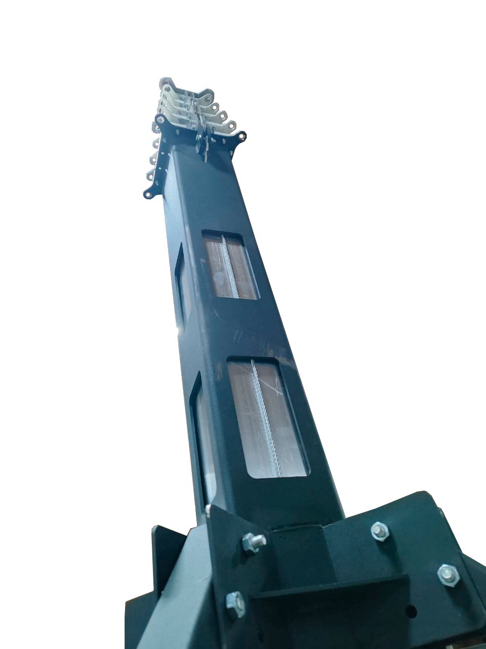 Мачта 10 метров переносная  с лебедкой на треноге без прожекторов ПМО(ПМТ) - 10 (Л)