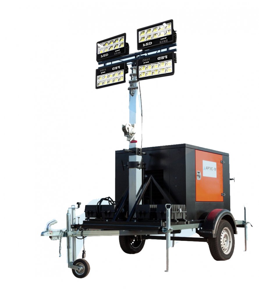 Передвижная осветительная установка "Прометей" ПОУ-9,0Л 4х150(С) 6 (ДГ) ПК